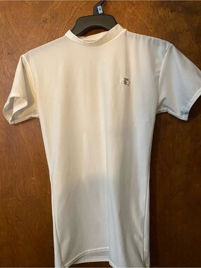 White medium starter shirt  like new